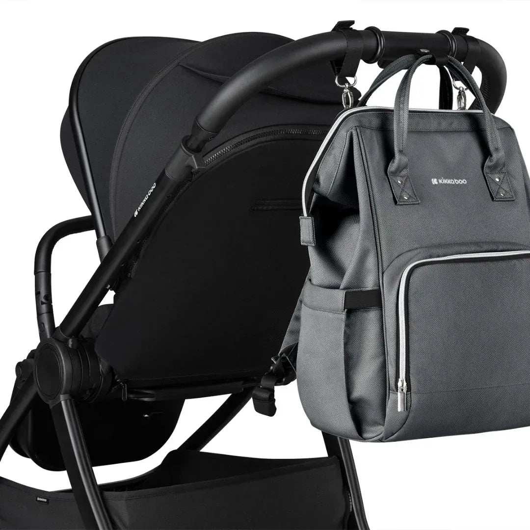KikkaBoo® Mama bag Siena Dark Grey 2025 - Image 8