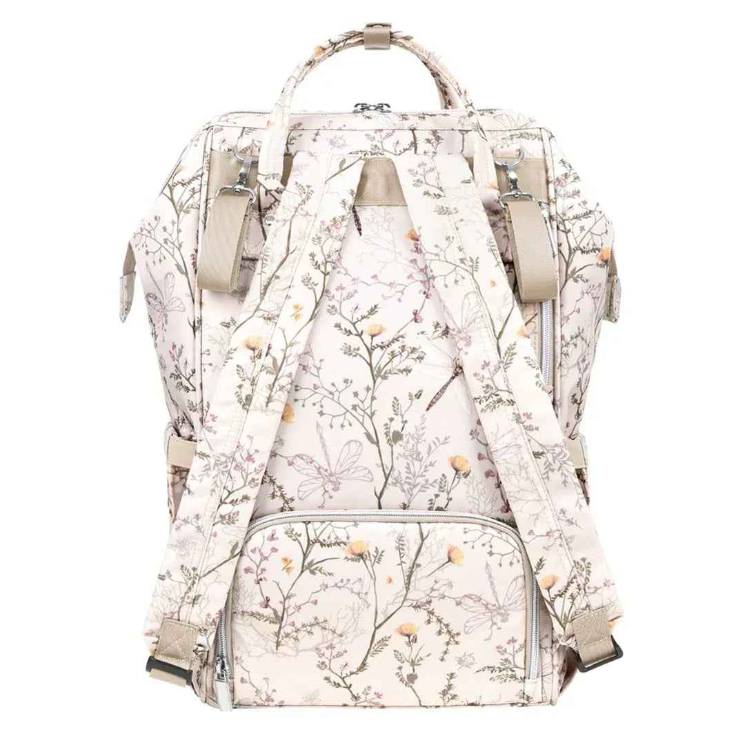 KikkaBoo® Mama bag Siena Luxe Secret Garden Beige - Image 2