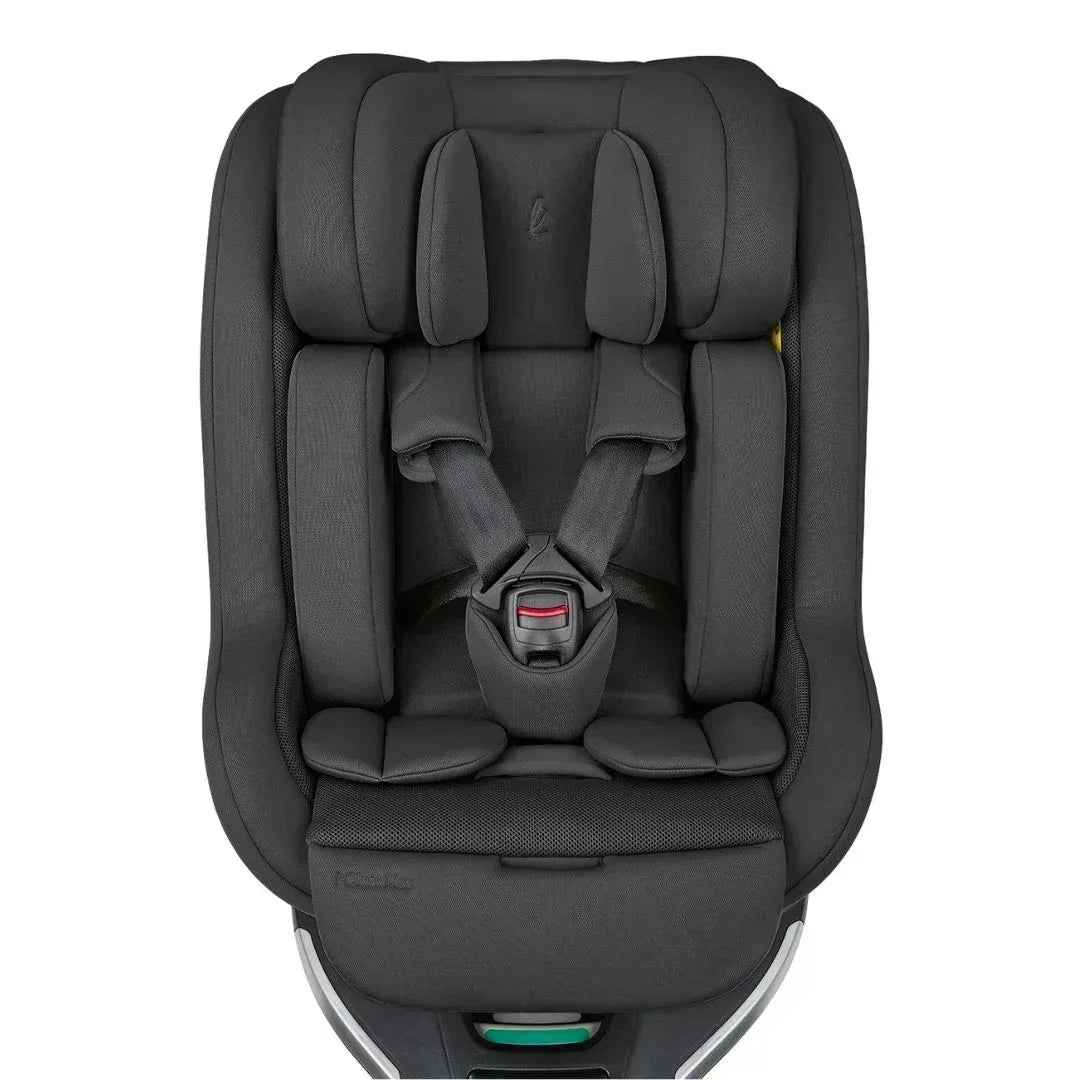 KikkaBoo® Platinum 5in1 Stroller Goya + i-Class i-SIZE Car Seat (40-87 cm) + i-Class Plus i-SIZE Car Seat (40-105 cm) + i-Class 360 Rotating Isofix Base Noir - Image 24