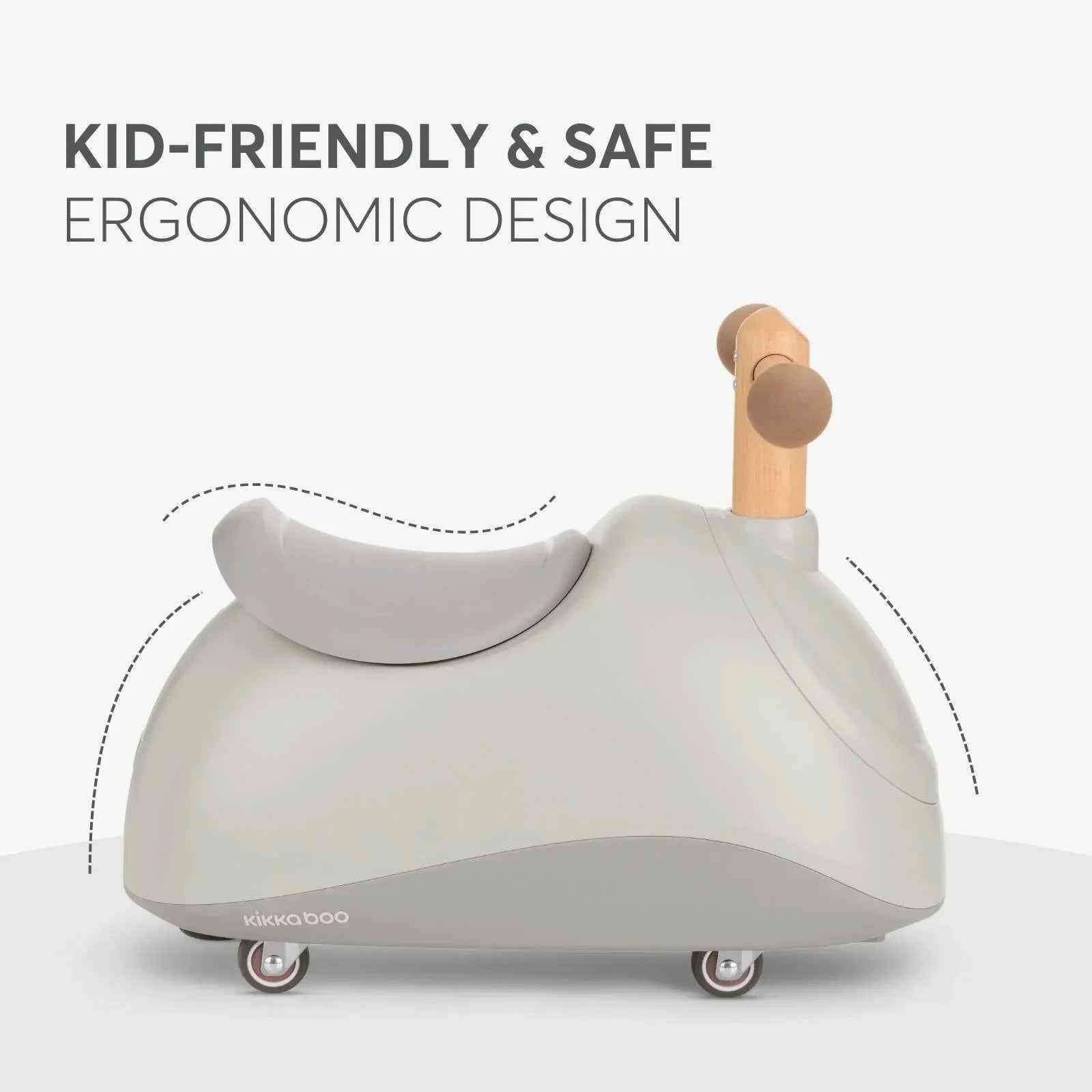 KikkaBoo® Ride-On Sizzy Beige - Image 4