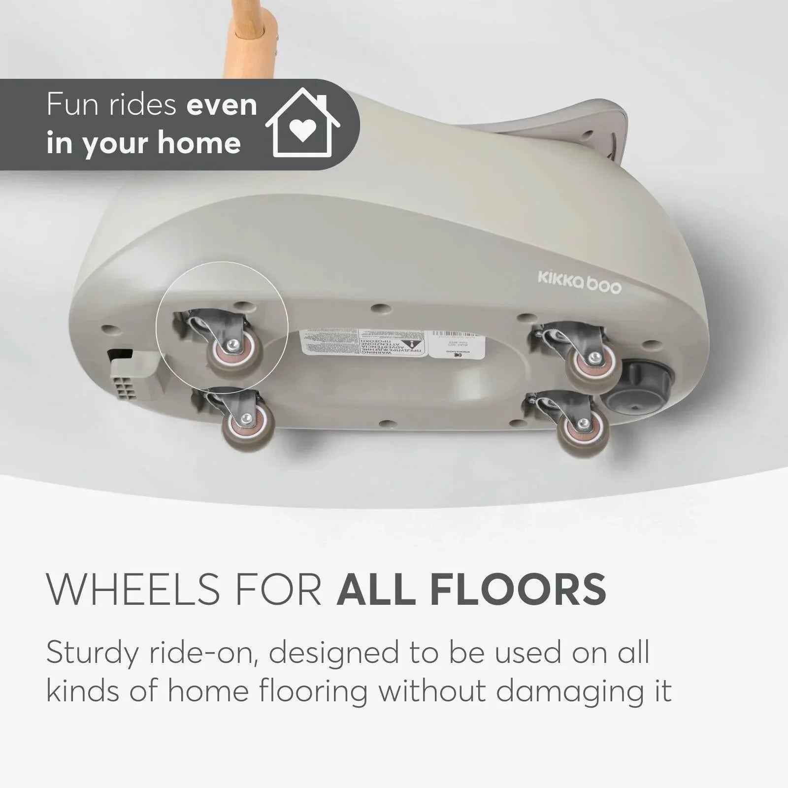 KikkaBoo® Ride-On Sizzy Beige - Image 8
