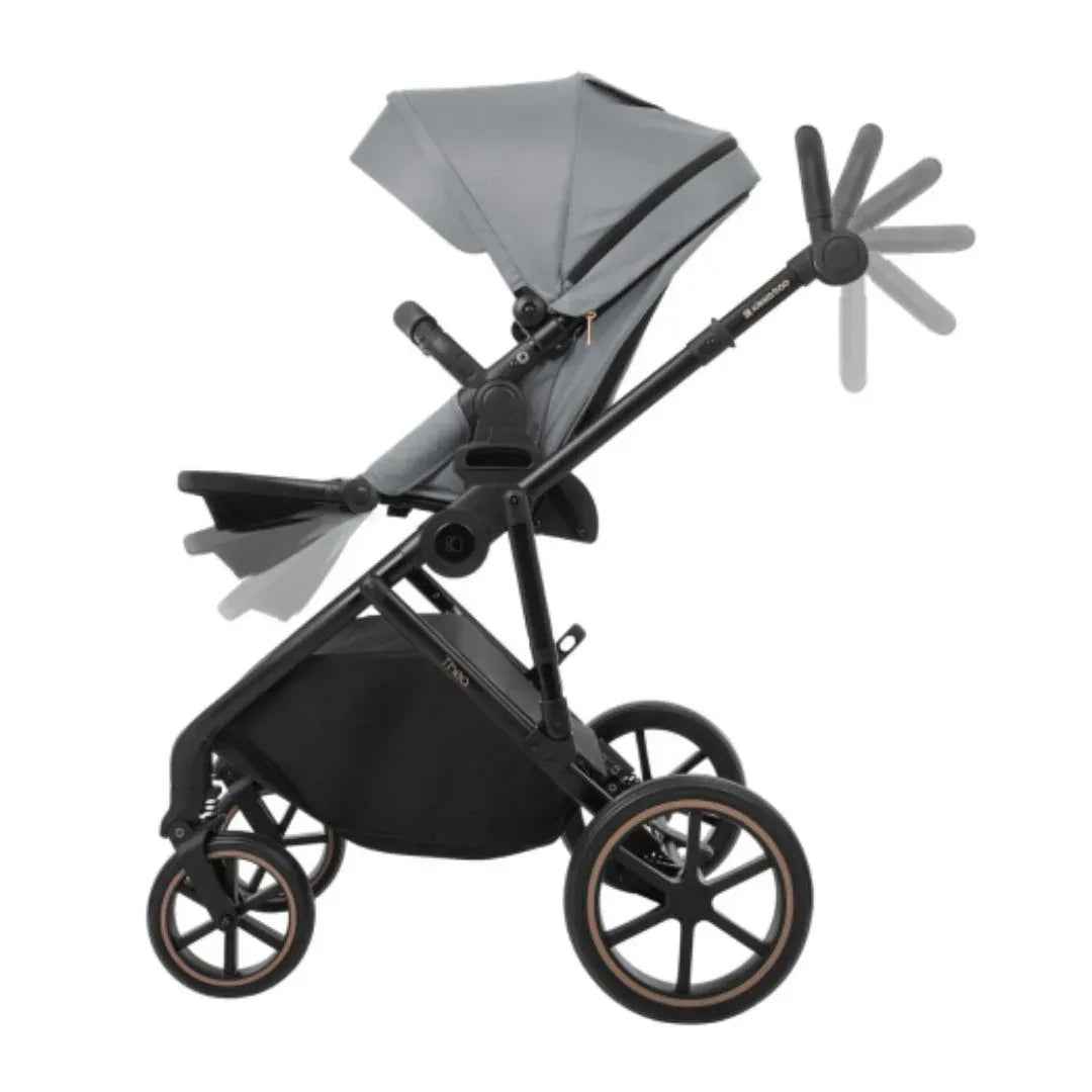 KikkaBoo® Stroller 2in1 with carrycot Thea Grey - Image 11