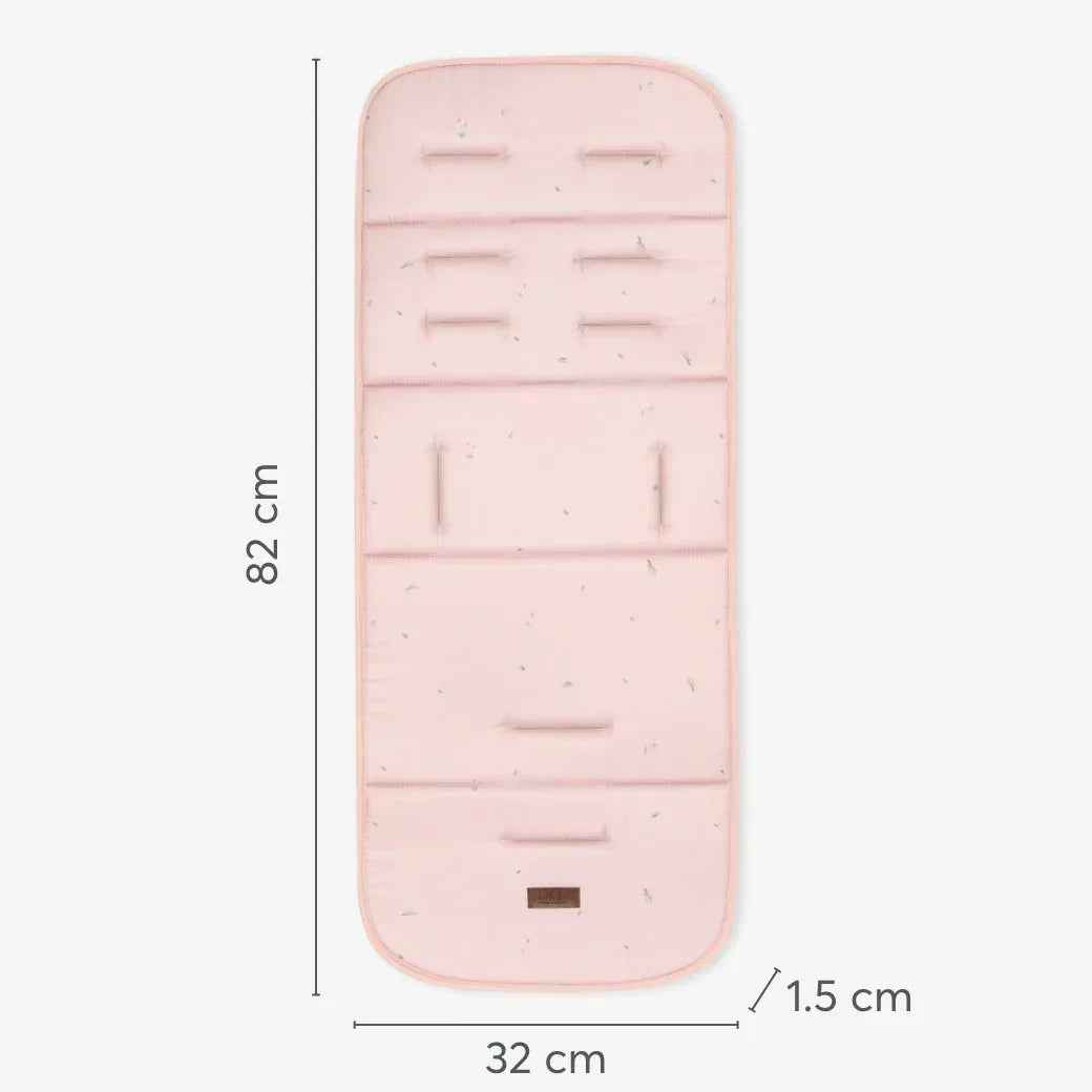 KikkaBoo® Stroller liner Butterfly Dance Pink - Image 3