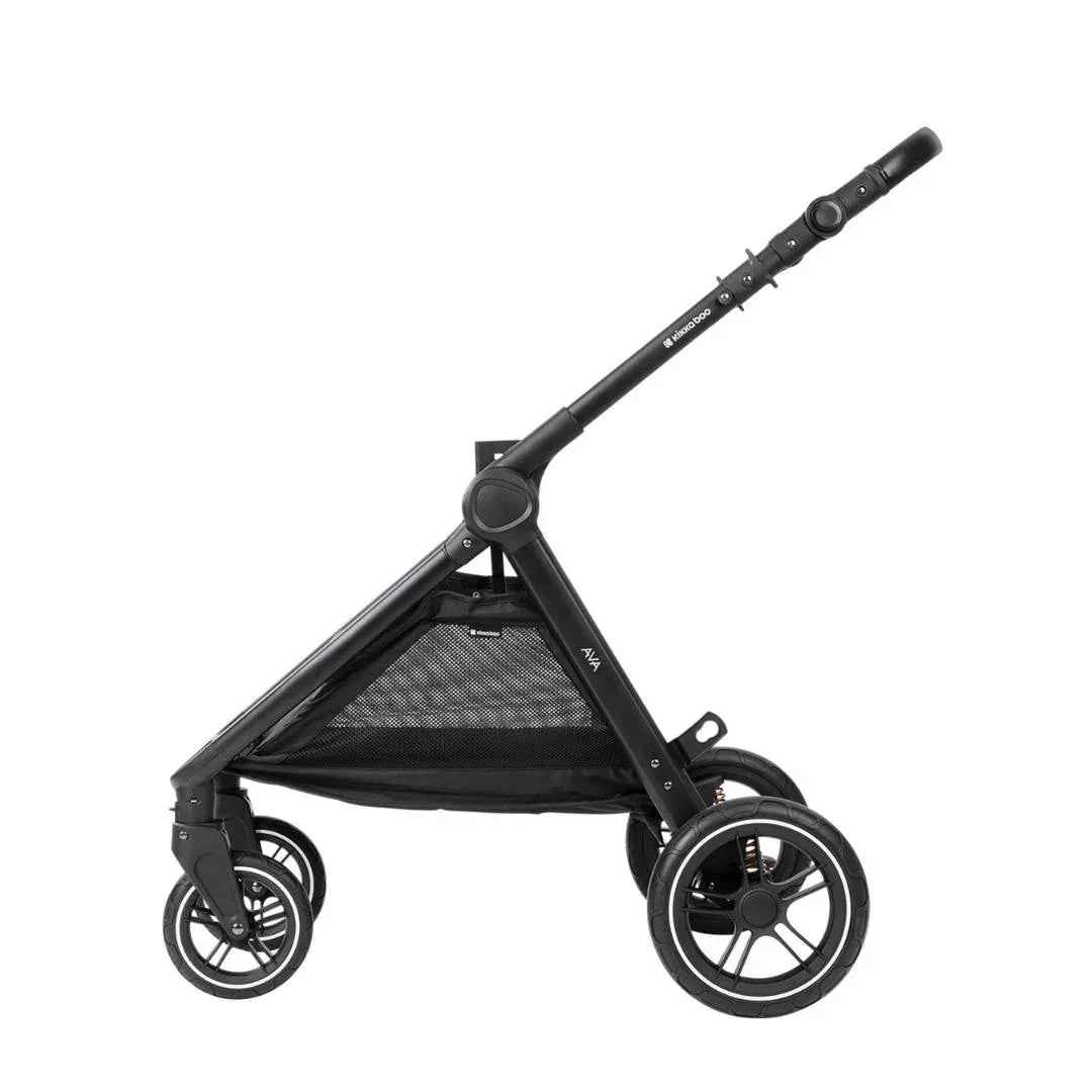 KikkaBoo® Stroller with carrycot 3v1 Ava Black - Image 15