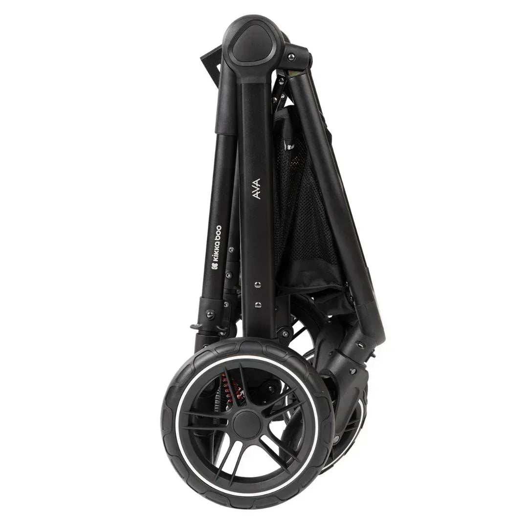 KikkaBoo® Stroller with carrycot 3v1 Ava Black - Image 20
