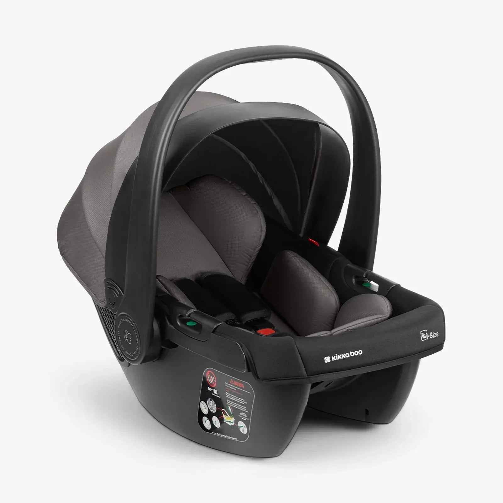 KikkaBoo® Stroller with carrycot 3v1 Modena Dark Grey - Image 9