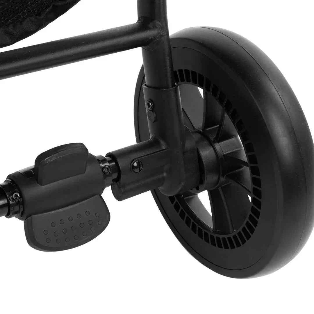 KikkaBoo® Twin stroller Happy 2 Dark Grey - Image 15