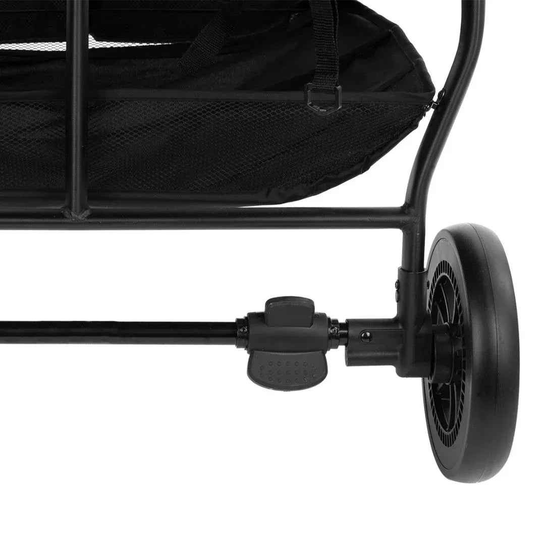 KikkaBoo® Twin stroller Happy 2 Light Grey - Image 13