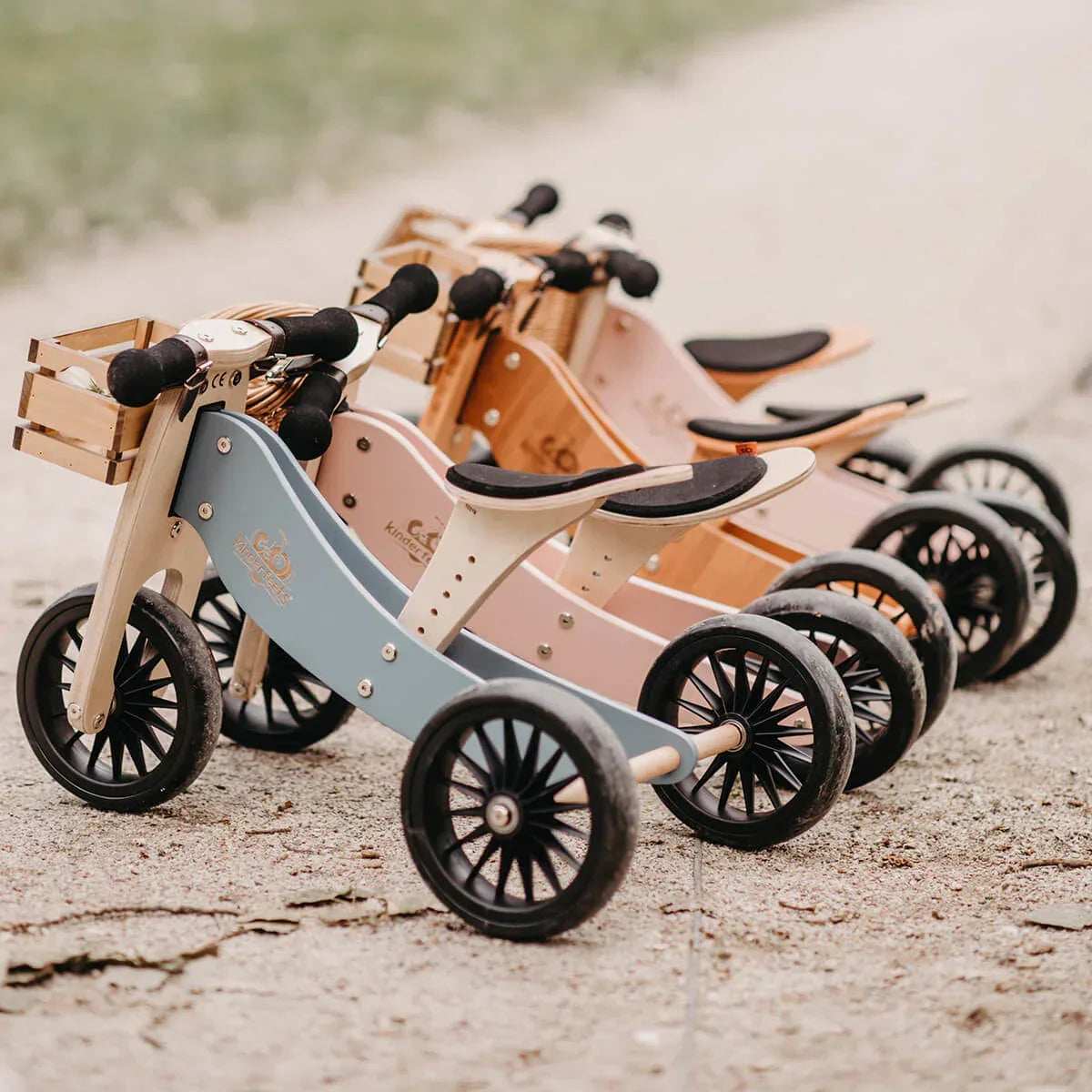 Kinderfeets® Balance Bike Tiny Tot Plus 2in1 Rose - Image 11