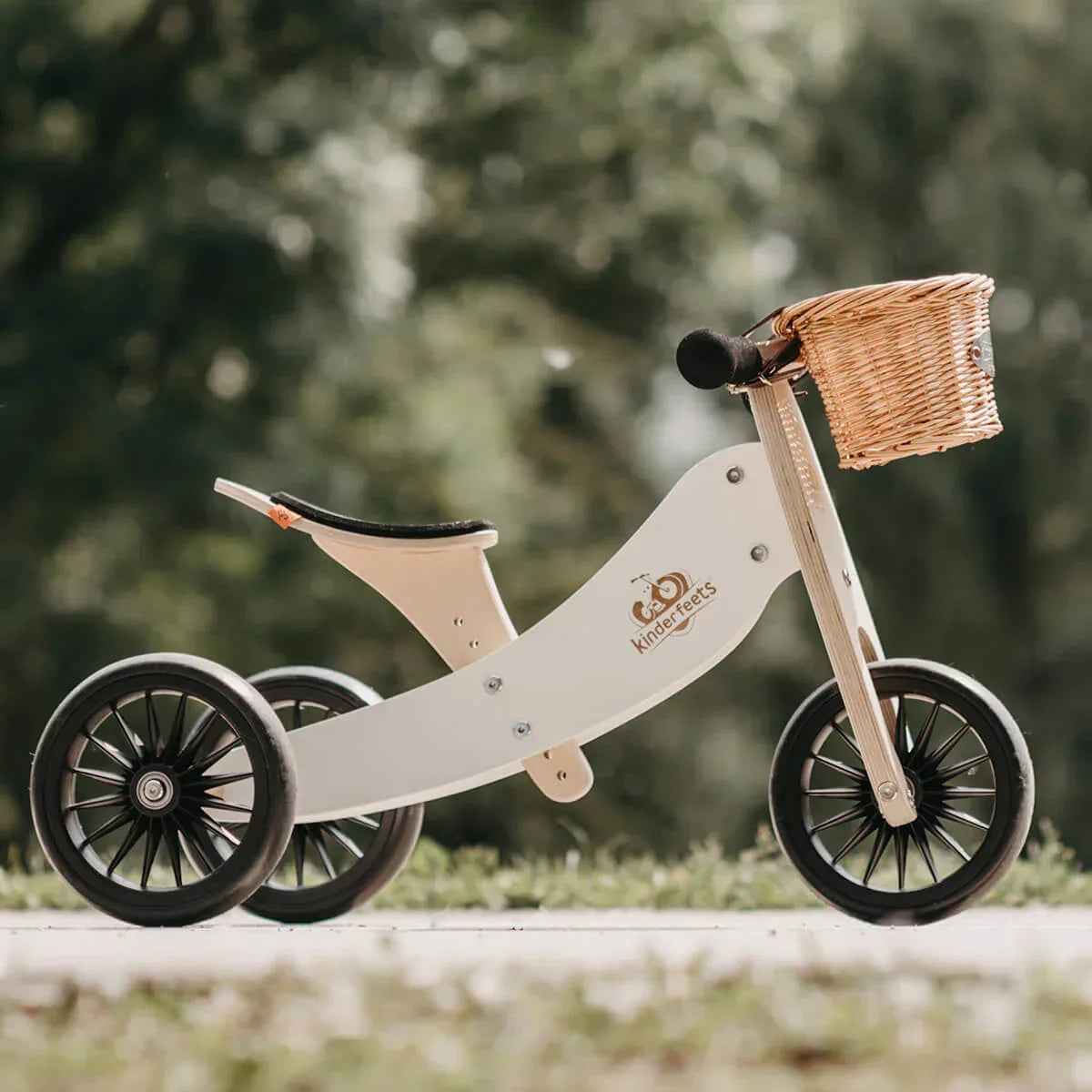 Kinderfeets® Balance Bike Tiny Tot Plus 2in1 White - Image 4