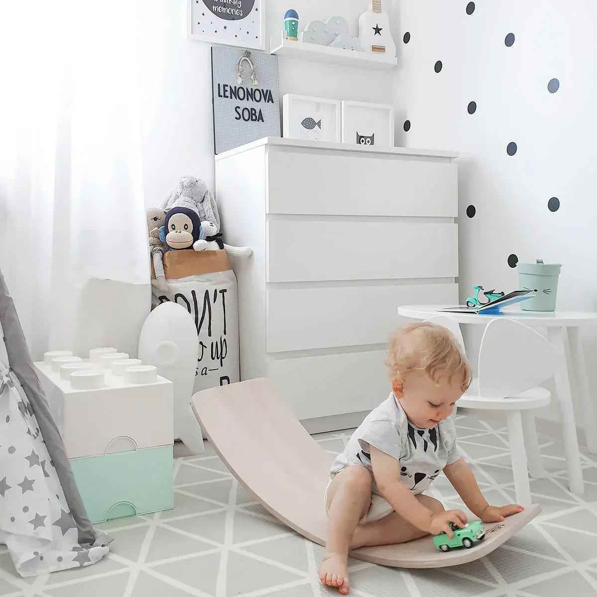 Kinderfeets® Kinderboard White Wash - Image 4
