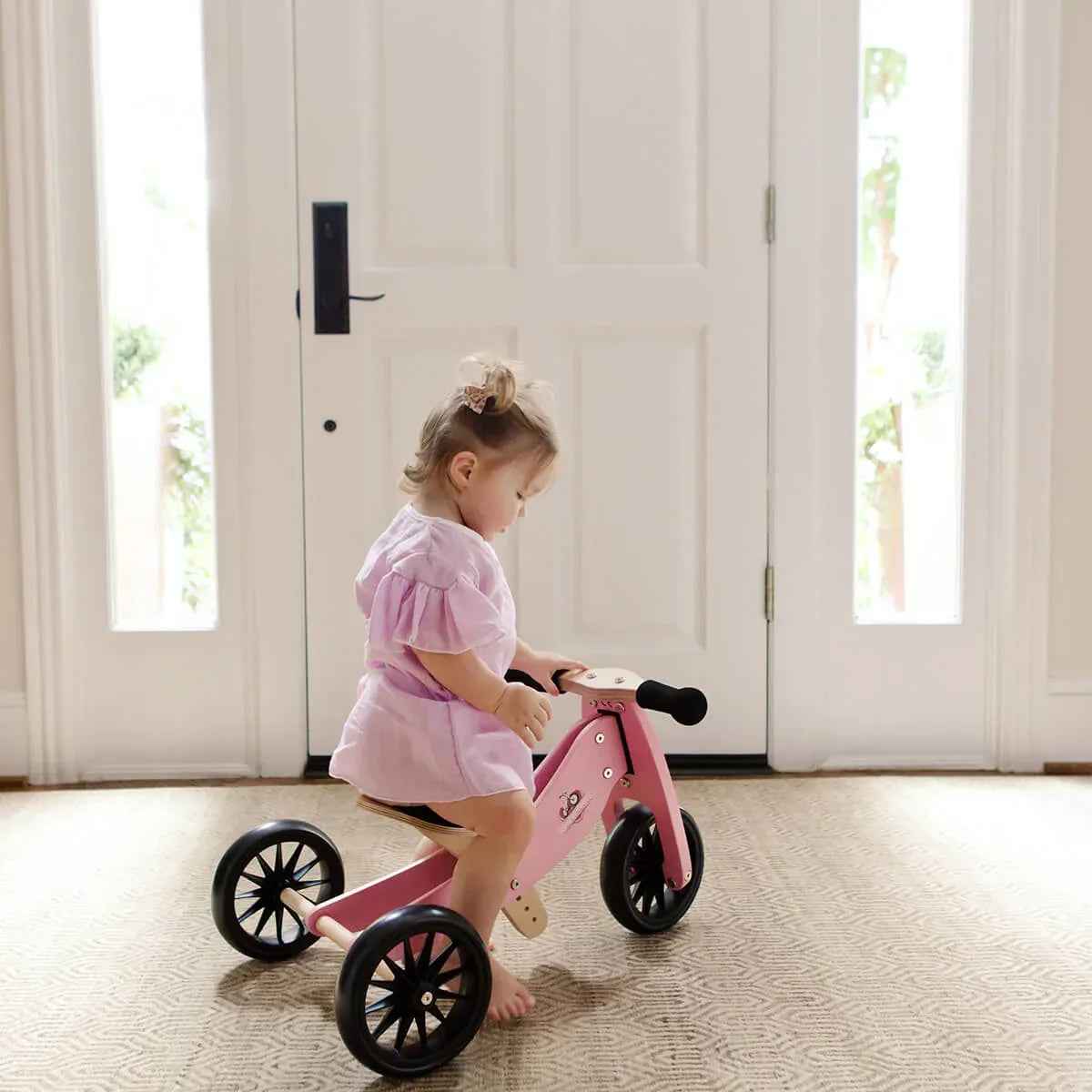 Kinderfeets® Tinytot Balance Bike 2in1 Coral - Image 4