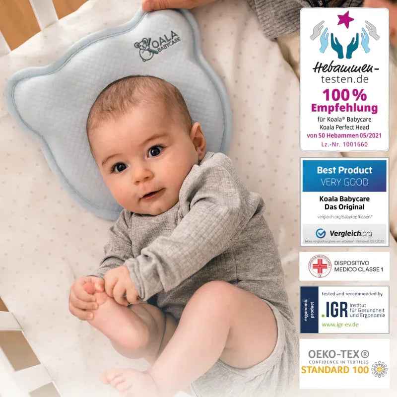 Koala Babycare® Aid to prevent flat head syndrome Perfect Head AIR Blue - Image 6
