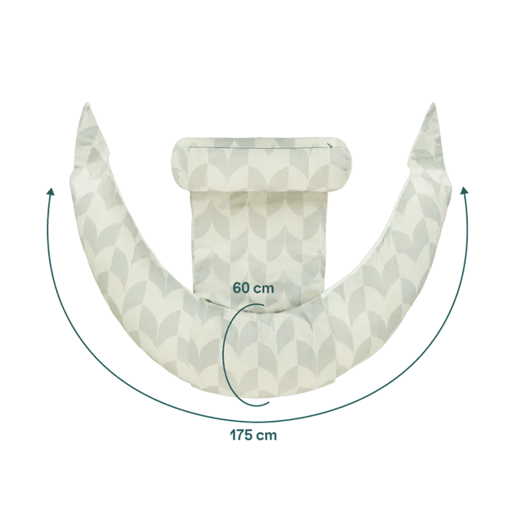 Koala Babycare® Hug+ Comfy Pillow Fan Green - Image 7
