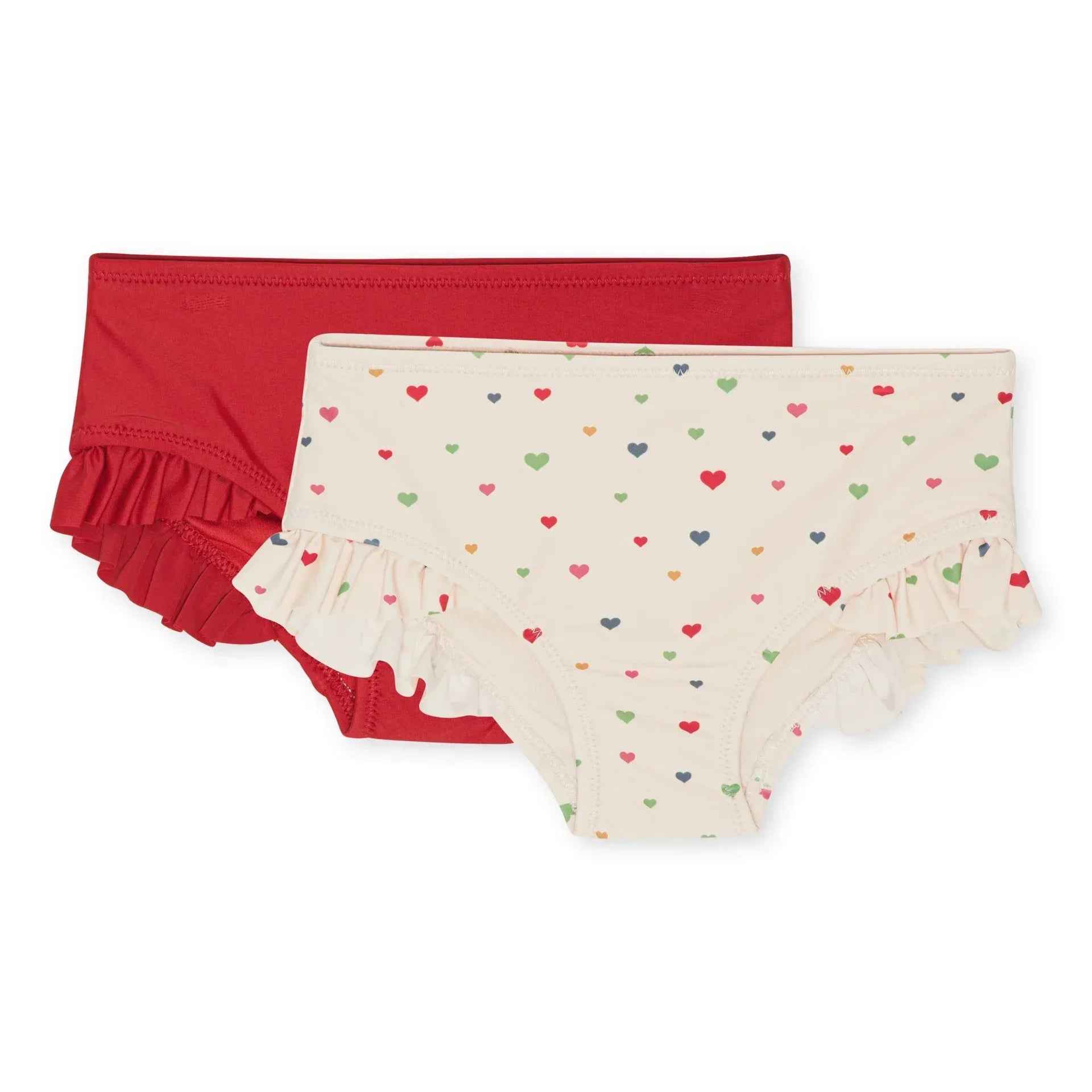 Konges Sløjd® Manuc 2 pack Bikini Pants Multy Hearts - Image 6