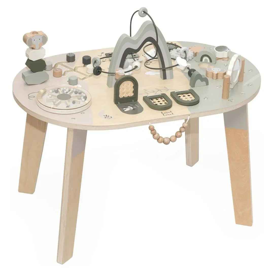 Label Label® Activity Table  Olive Green
