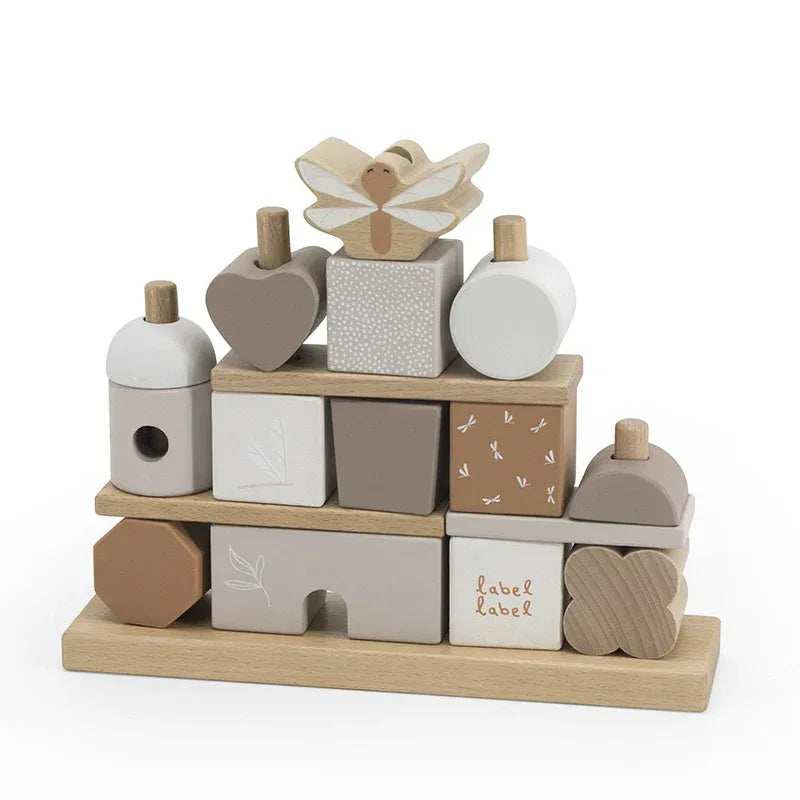 Label Label® Stacking Blocks Nougat