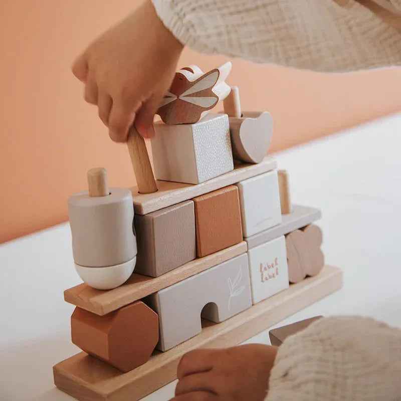 Label Label® Stacking Blocks Nougat - Image 3