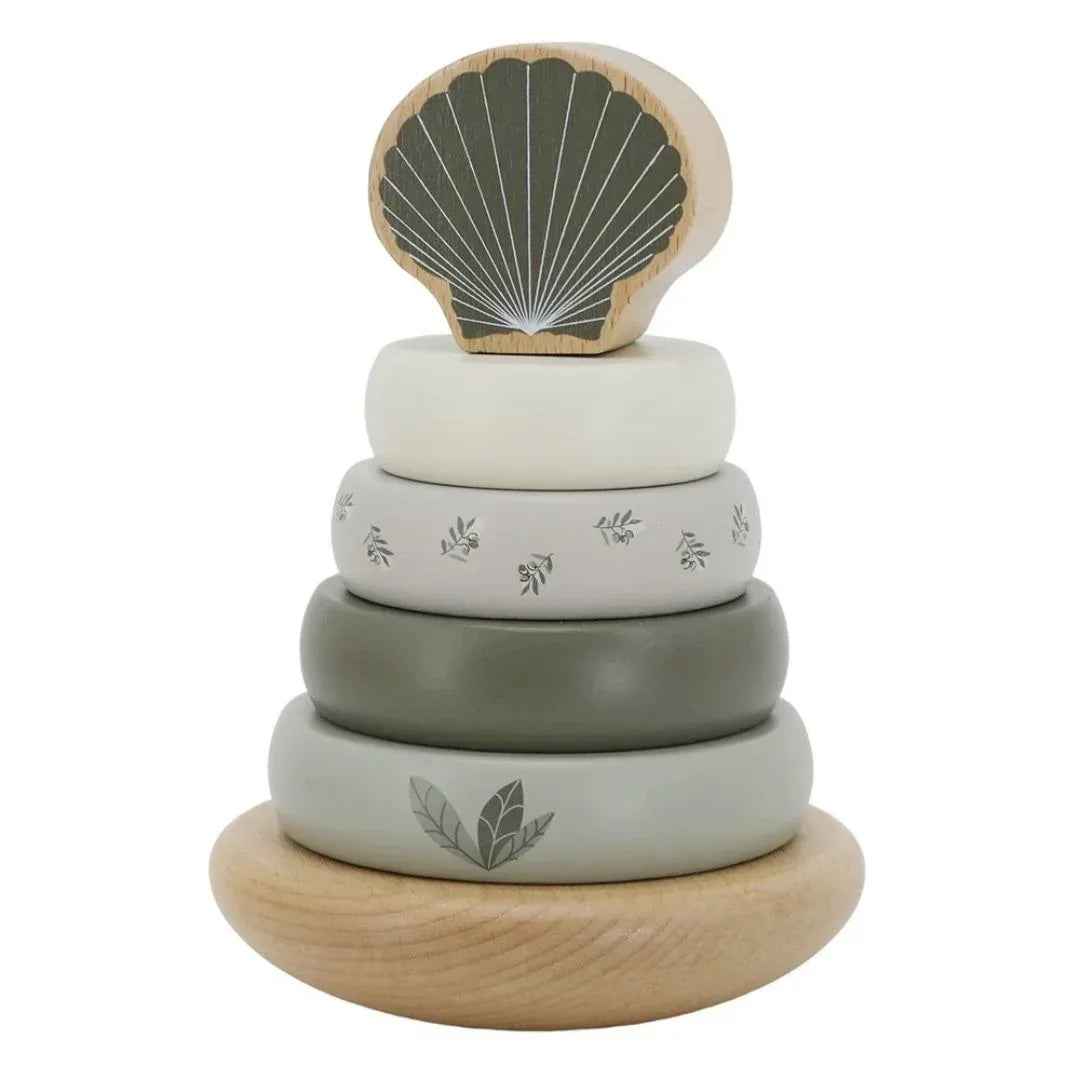 Label Label® Stacking Rings Balance Olive Green
