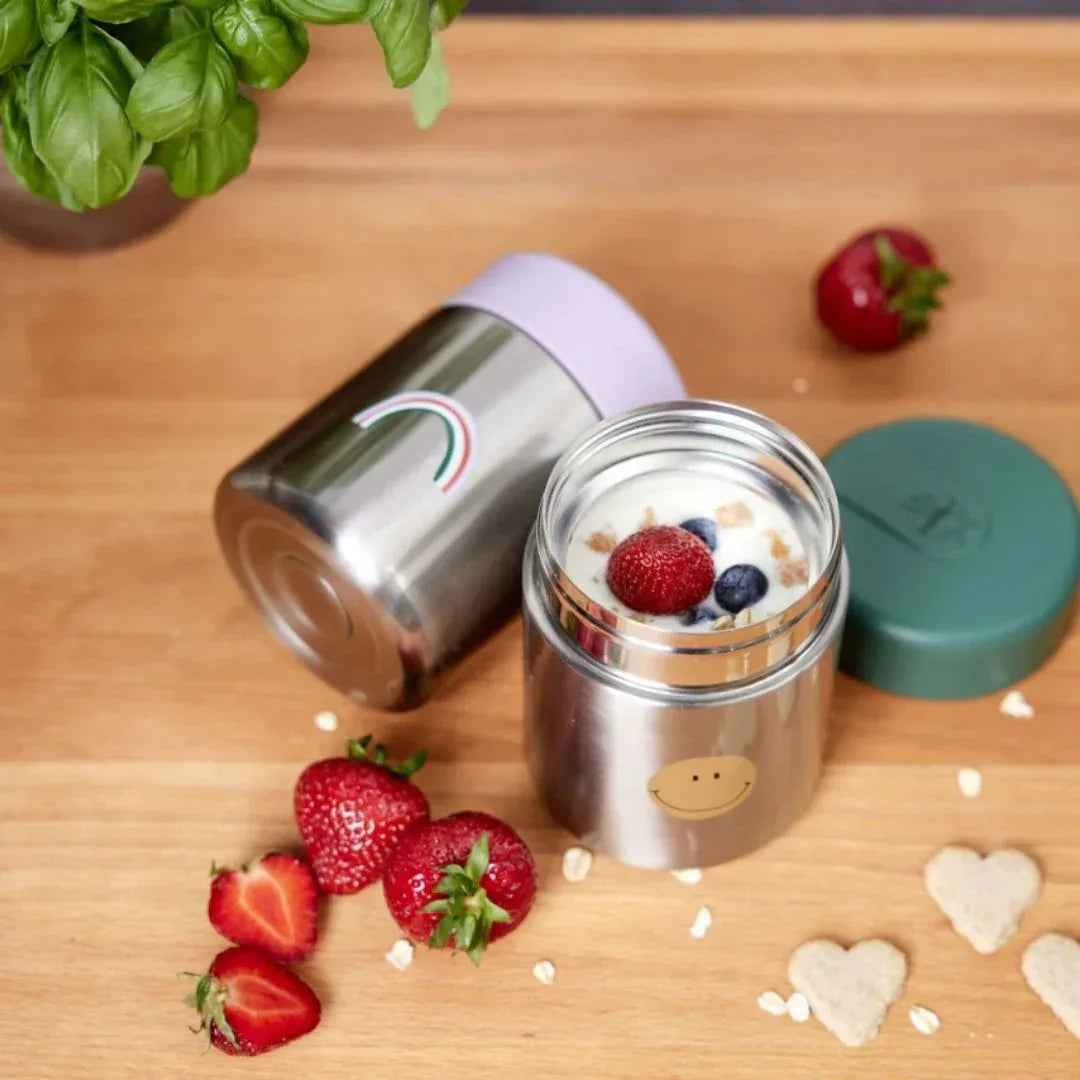 Lässig® Food Jar Happy Rascals Heart Lavender - Image 6