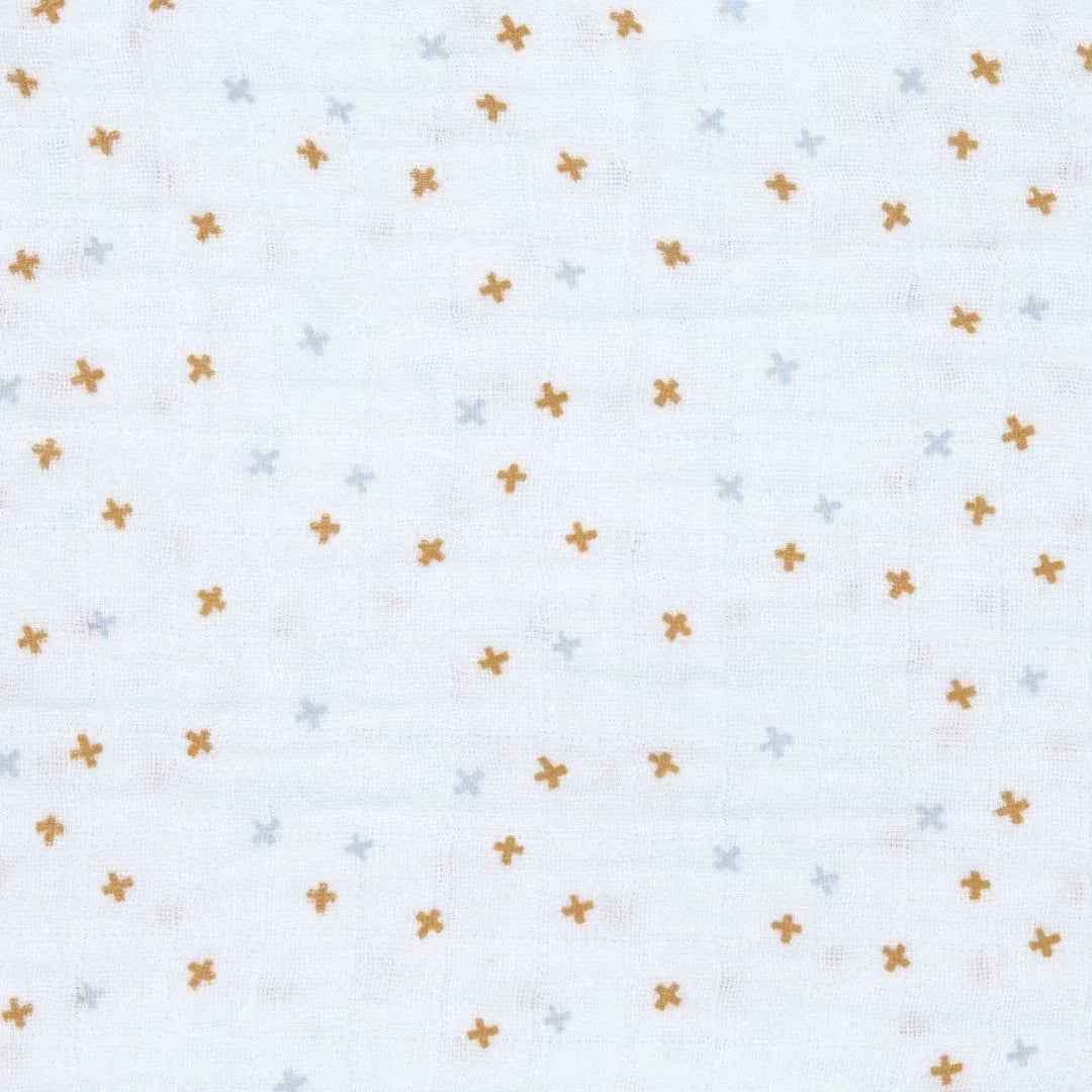 Lässig® Swaddle 3 pcs 85x85 Little Mateys Royal Blue - Image 3