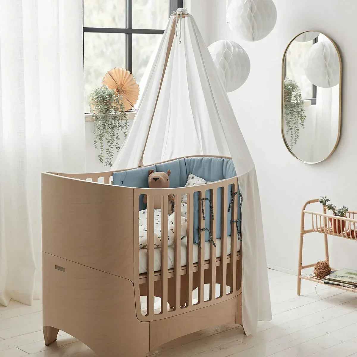 Leander® Canopy for Classic™ Baby Cot White - Image 3
