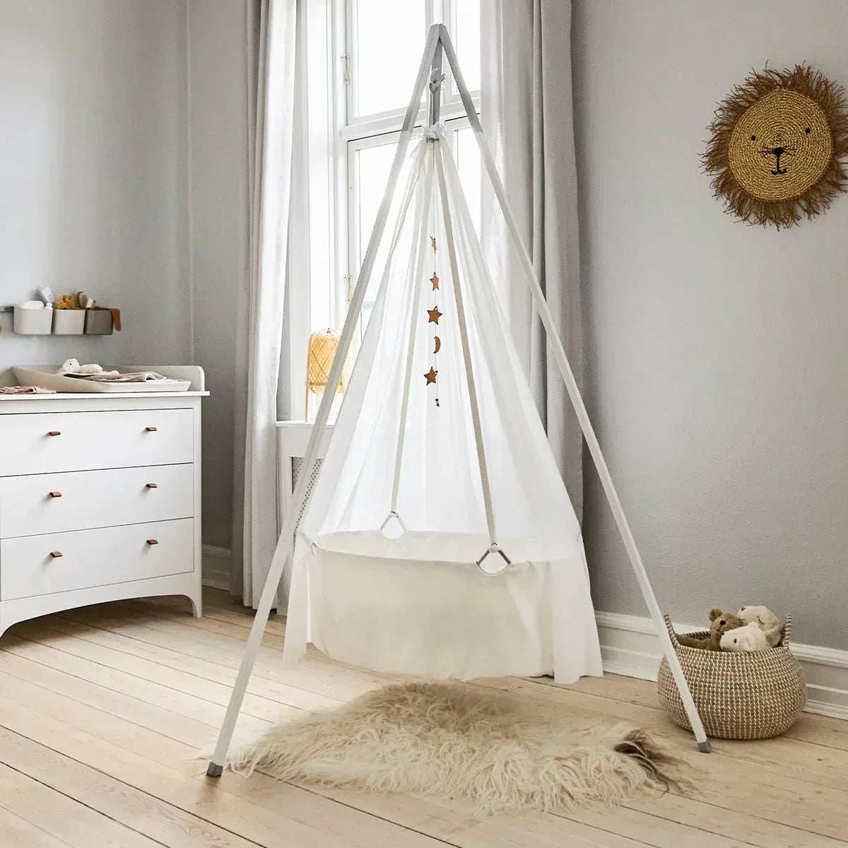 Leander® Cradle incl. mattress White - Image 3