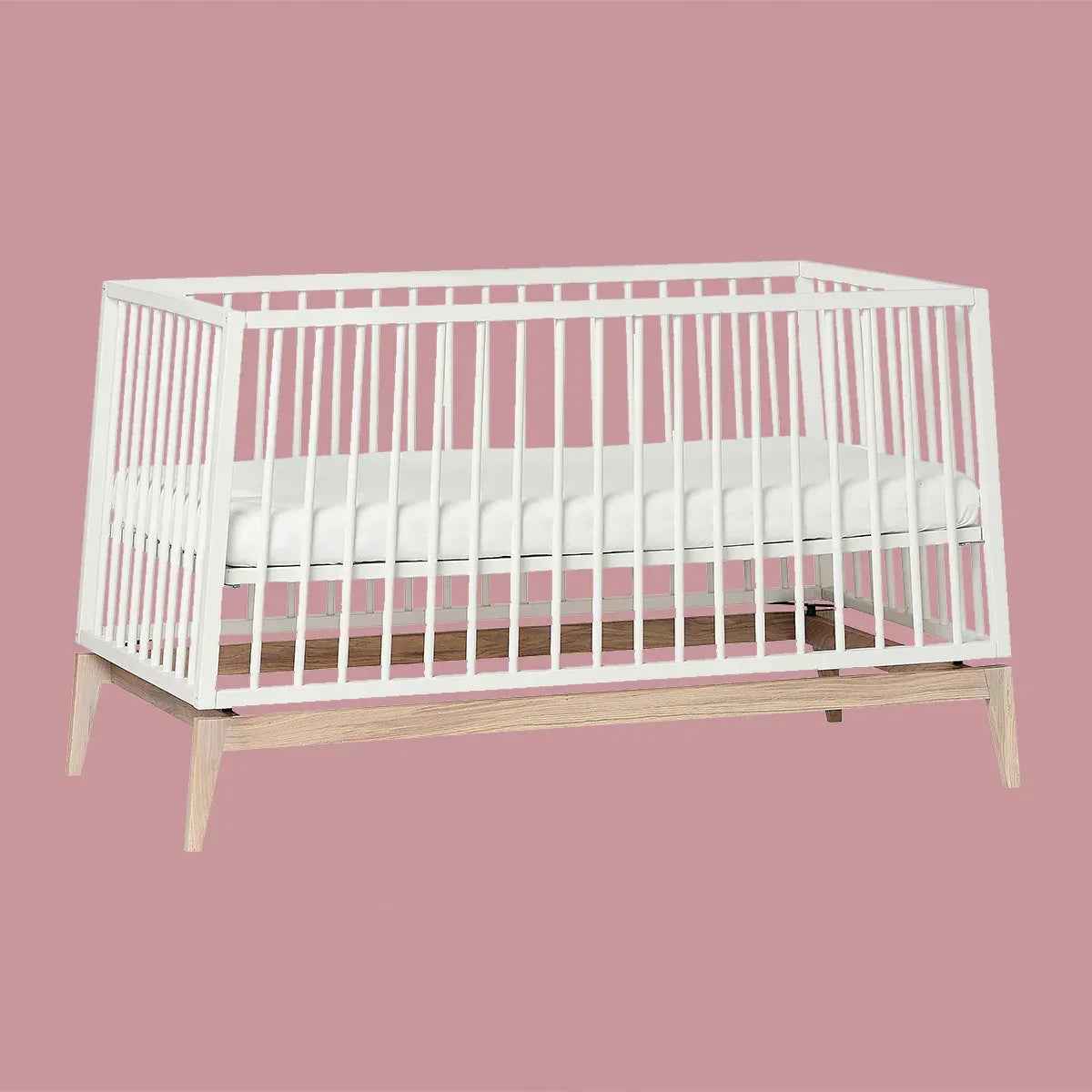 Leander® Luna™ Baby Bed wo. mattress 140x70 cm White/Oak - Image 7