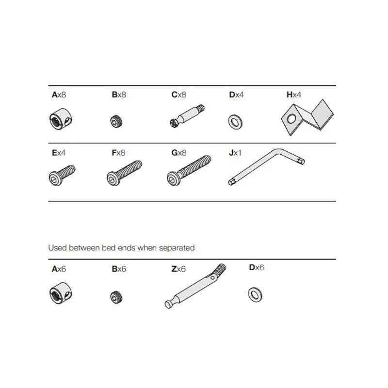 Leander® Screws for Leander Classic™ otroško posteljico - Image 2