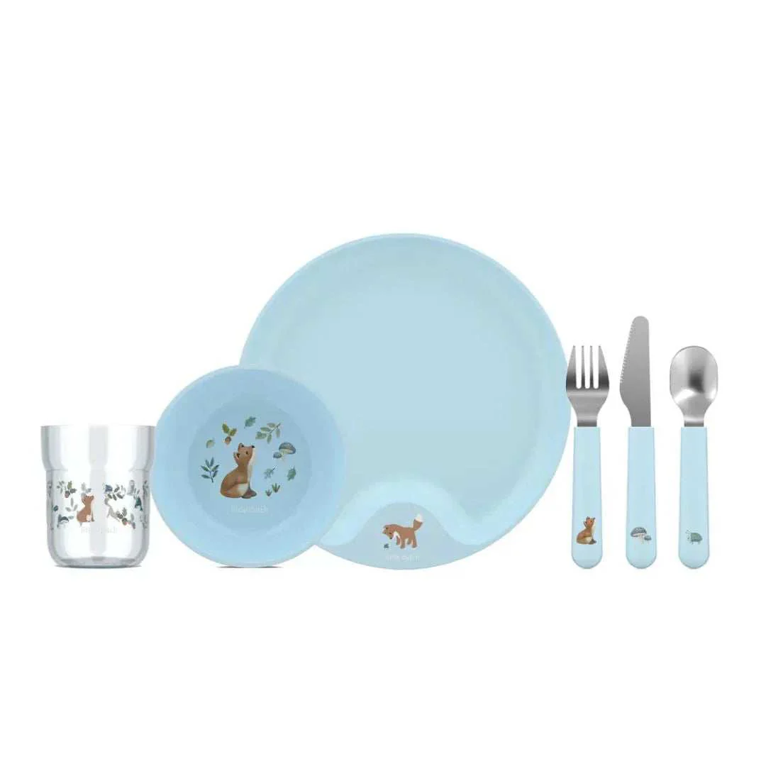Little Dutch® 6-piece tableware set Forest Friends - Image 2