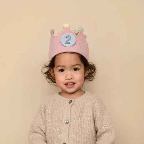 Little Dutch® Birthday crown with numbers Pink - Image 8