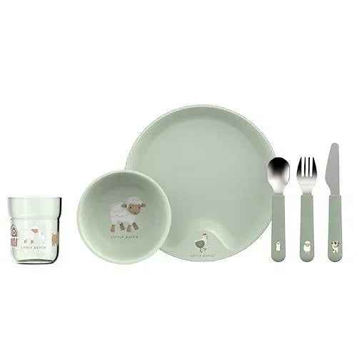 Little Dutch® Children's dinnerware 6-piece set Little Farm