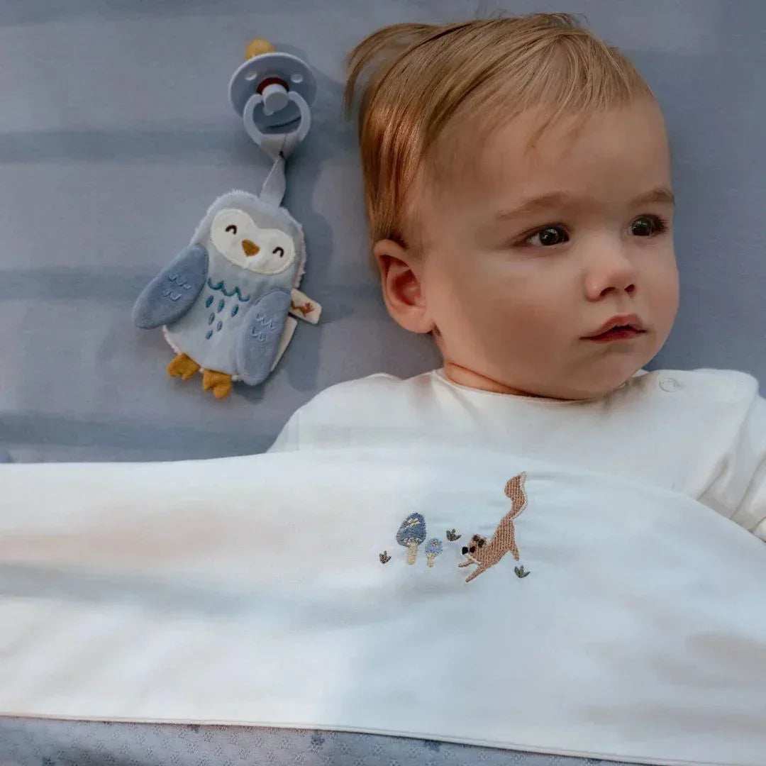 Little Dutch® Cuddle Cloth and Pacifier Holder Forest Friends - Image 4