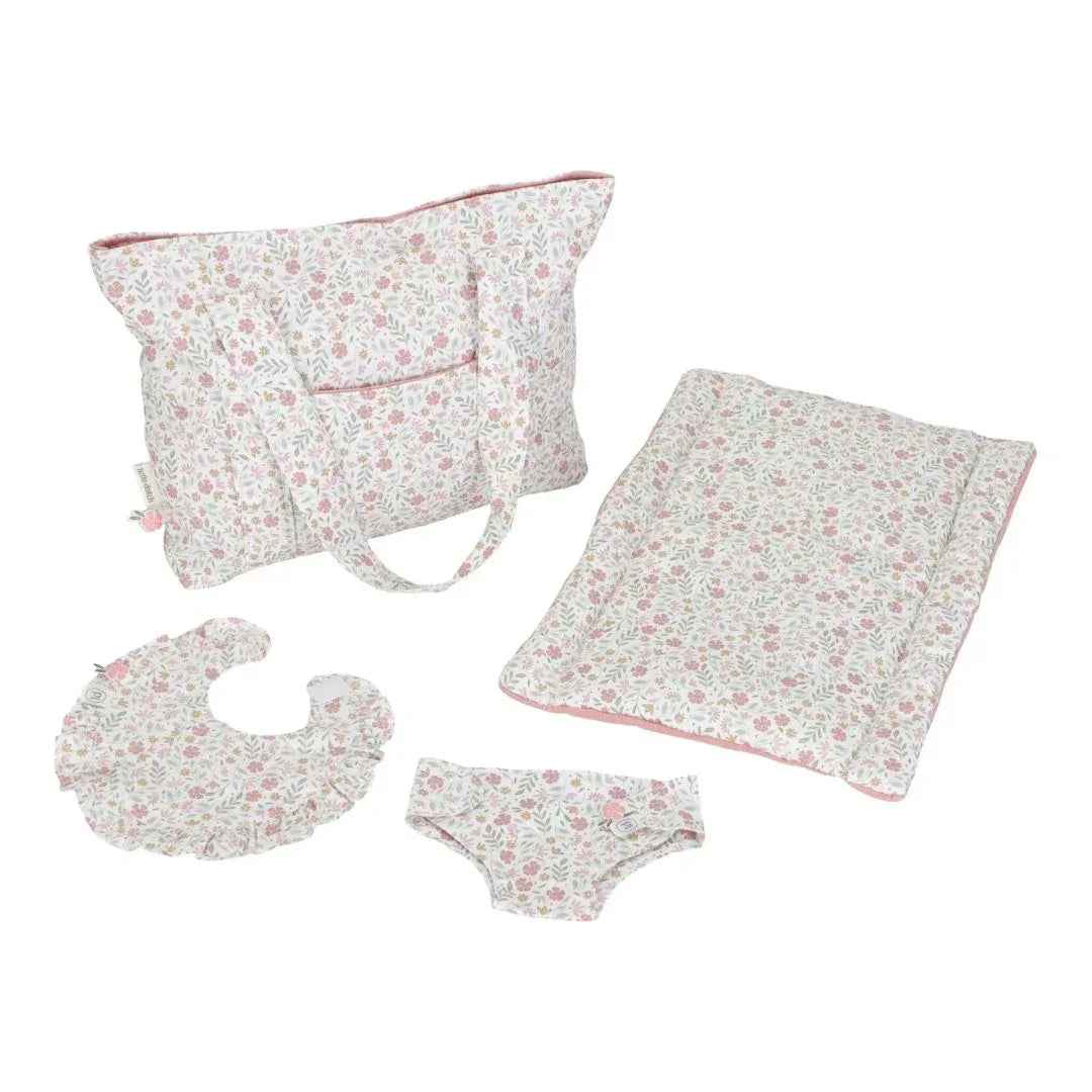 Little Dutch® Doll Changing Bag Soft Flowers - Image 2