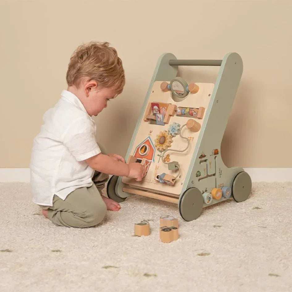 Little Dutch® Multi-activity baby walker Little Farm - Image 5