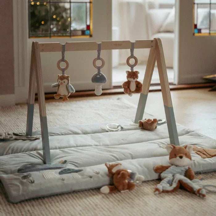 Little Dutch® Playpen mat Forest Friends 75 x 95cm - Image 3