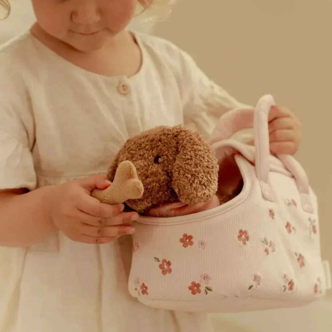 Little Dutch® Plush Dog in Carry Bag Jackie - Image 5