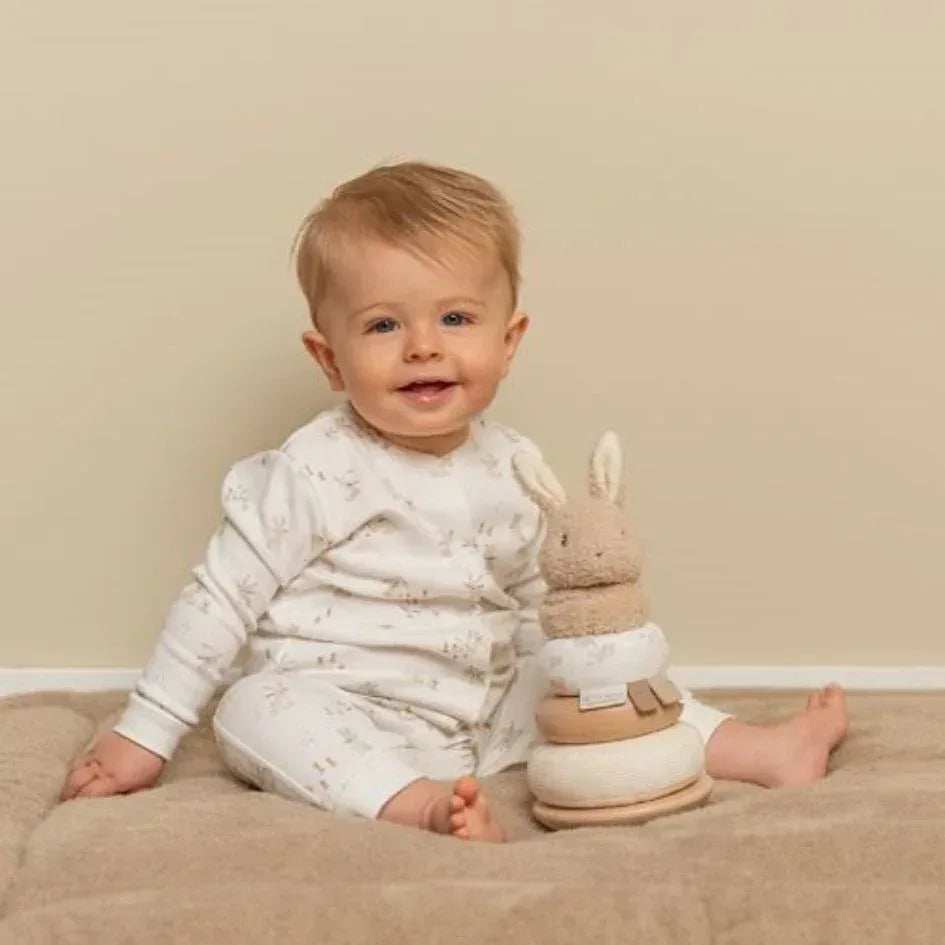 Little Dutch® Rocking ring stacker Baby Bunny - Image 3