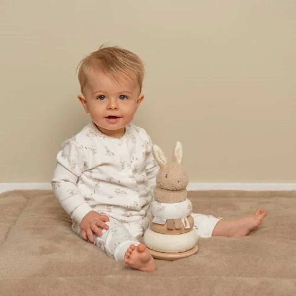 Little Dutch® Rocking ring stacker Baby Bunny - Image 7
