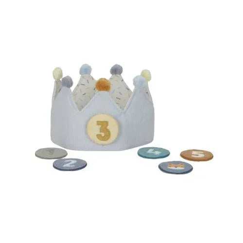 Little Dutch® Rojstnodnevna krona s številkami Blue - Image 4