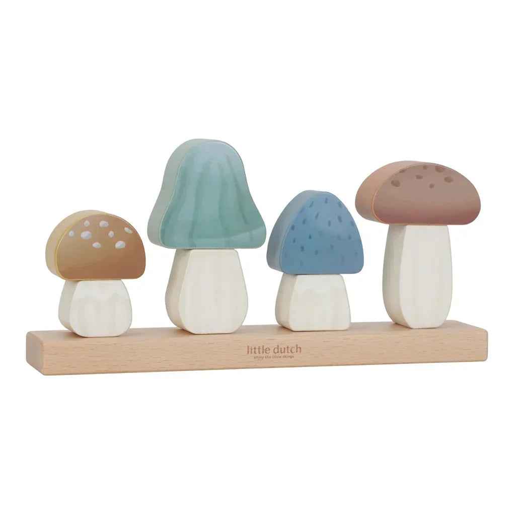 Little Dutch® Stacking Puzzle Flowers Fairy Garden FSC - Image 4