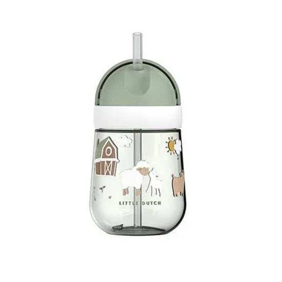 Little Dutch® Straw Cup Little Farm 300ml