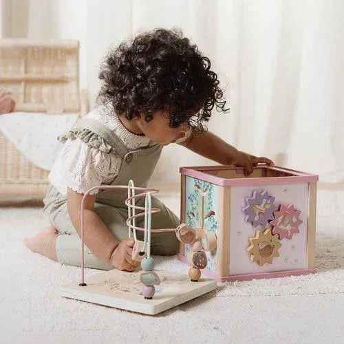 Little Dutch® Wooden activity cube - Fairy Garden - Image 4