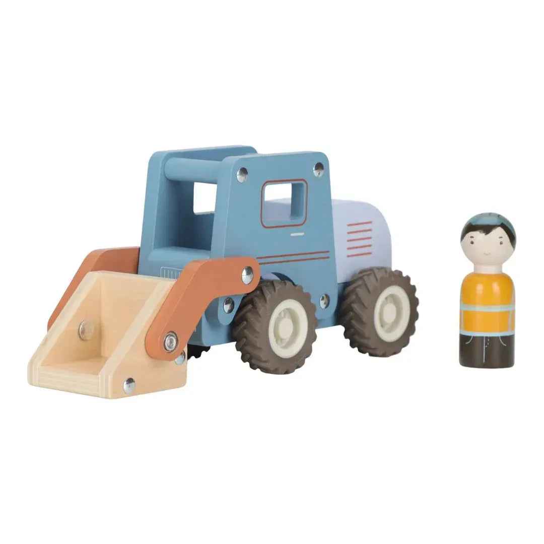 Little Dutch® Wooden Bulldozer