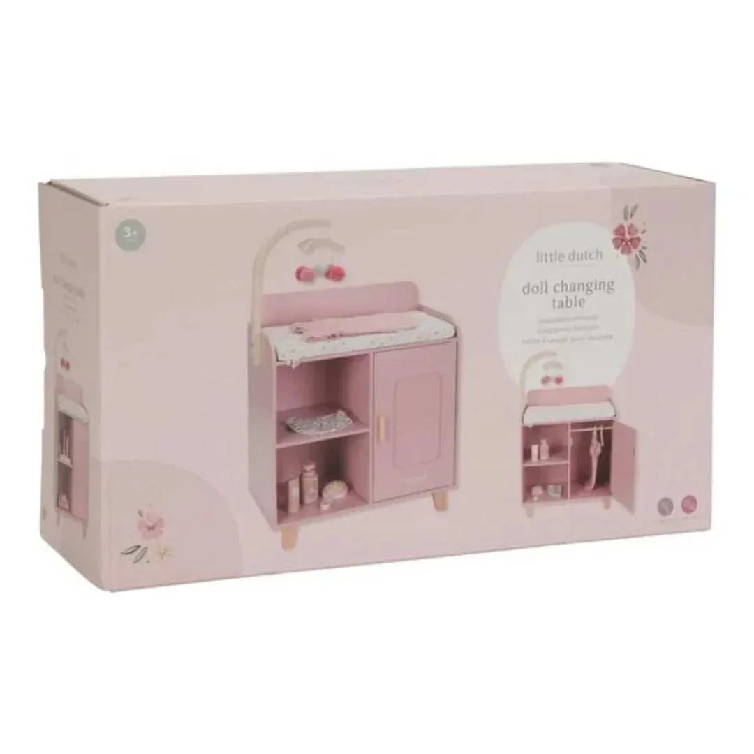 Little Dutch® Wooden Doll Changing Table - Image 4