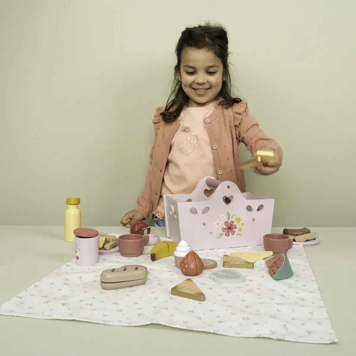 Little Dutch® Wooden Picnic Play Set - Image 4
