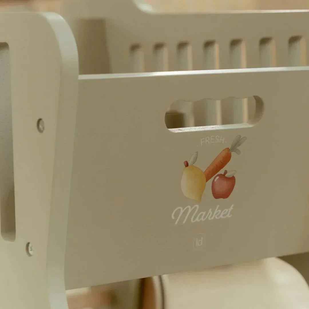 Little Dutch® Wooden Shopping Cart - Image 4