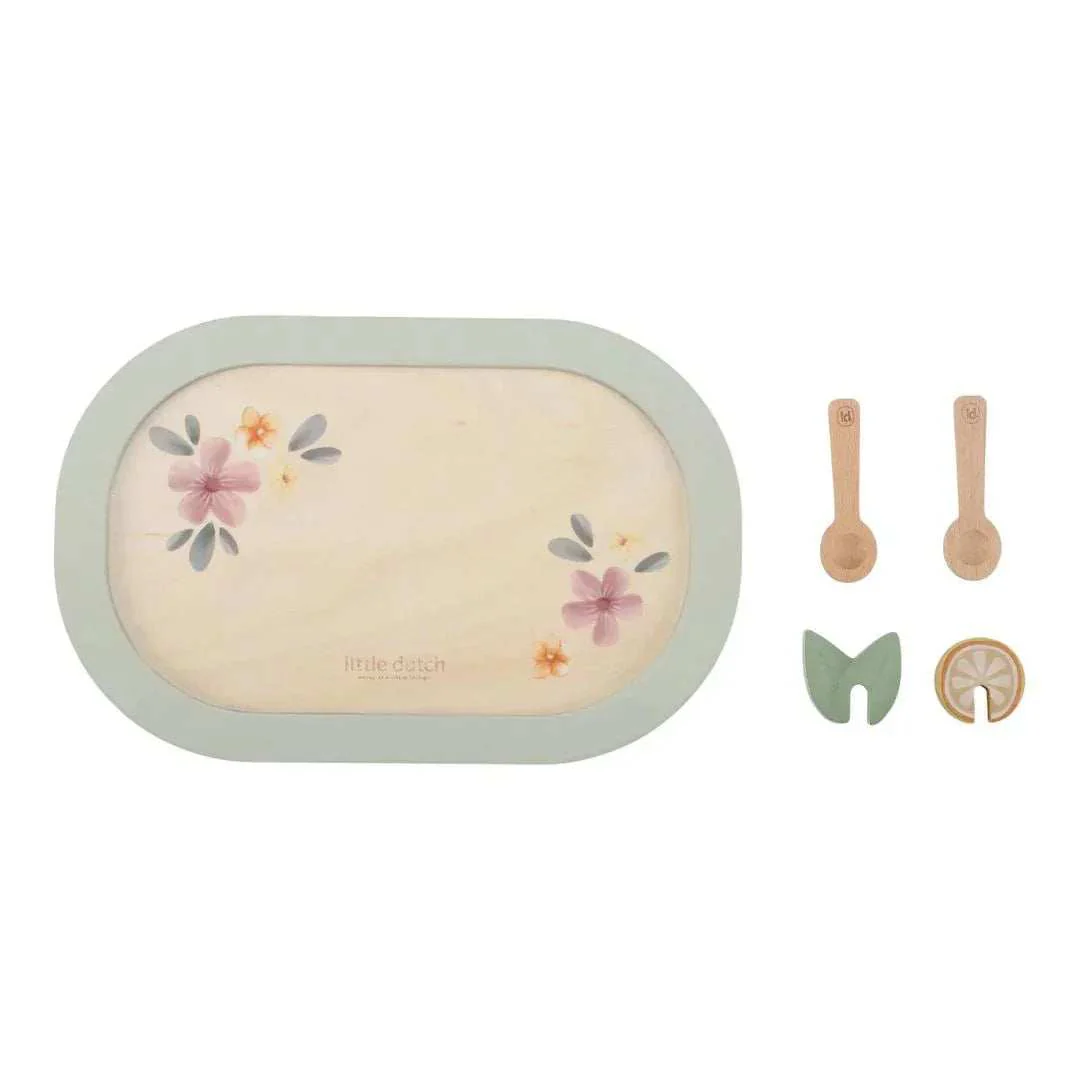 Little Dutch® Wooden tea set Essential - Image 4