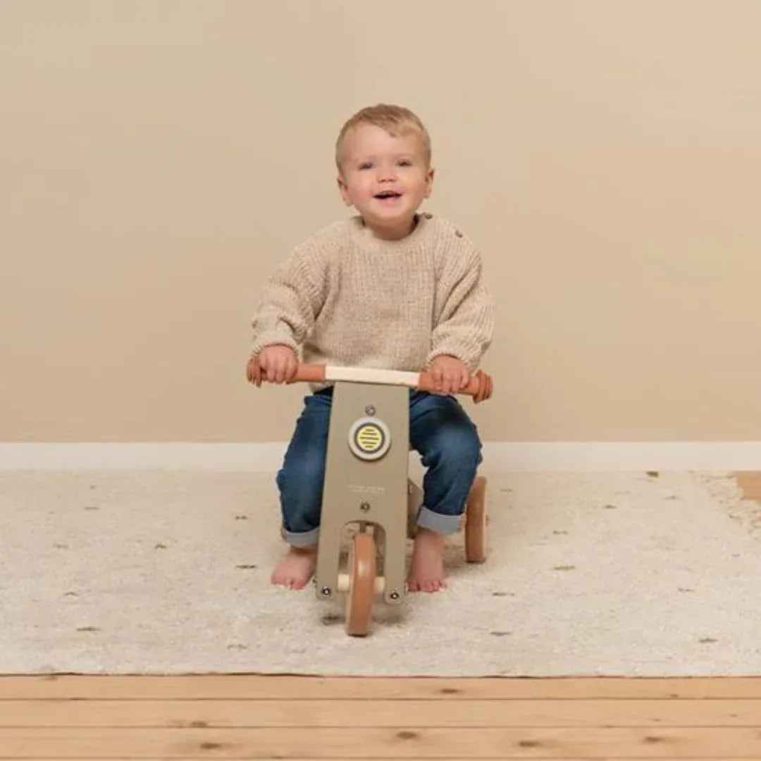 Little Dutch® Wooden tricycle Olive (1-3Y) - Image 5