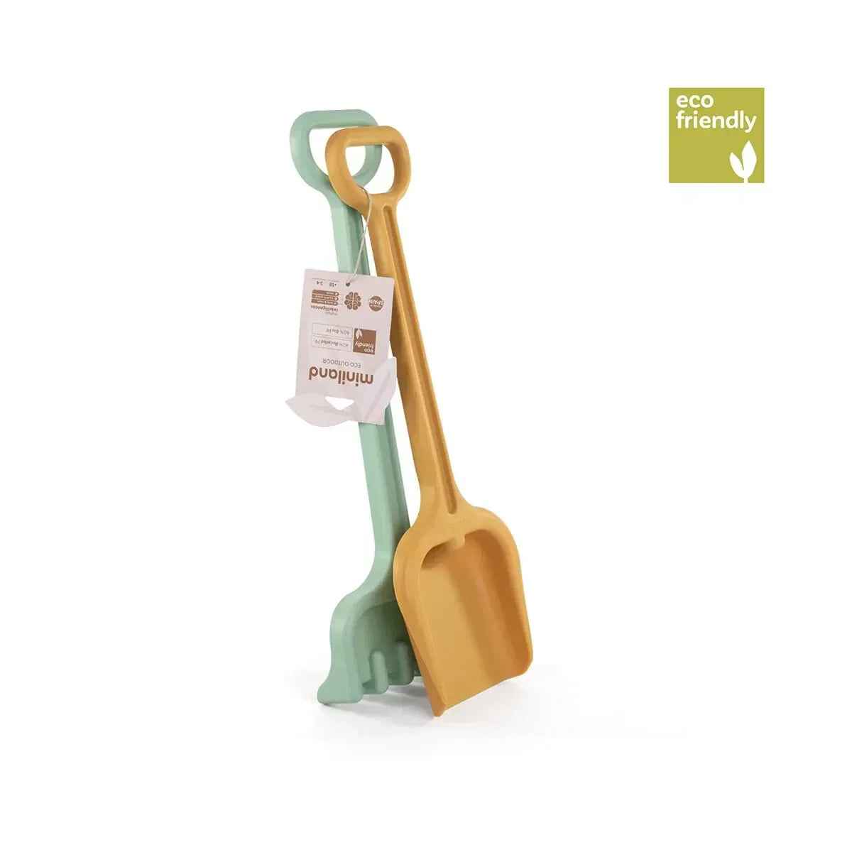Miniland® ECO Spade & Rake Set Cool Super